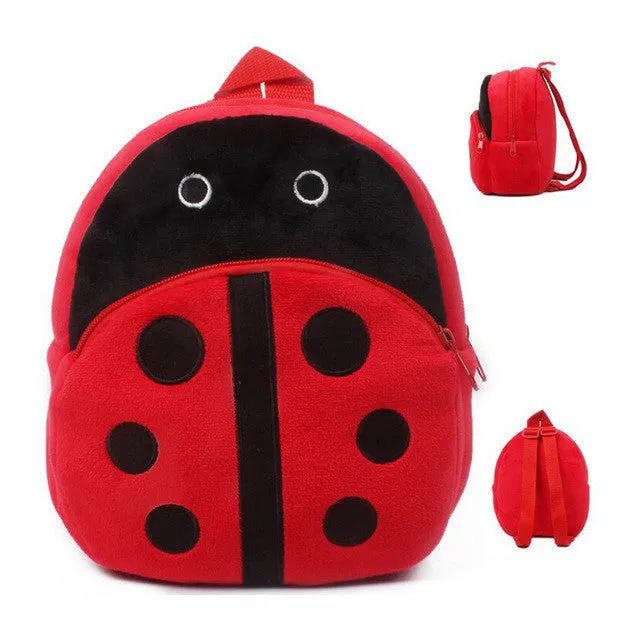 Plush Cartoon Kids School Bags For Children Girl School Backpacks For Kindergarten Baby mochila Infant School Bags Boy Backpacks