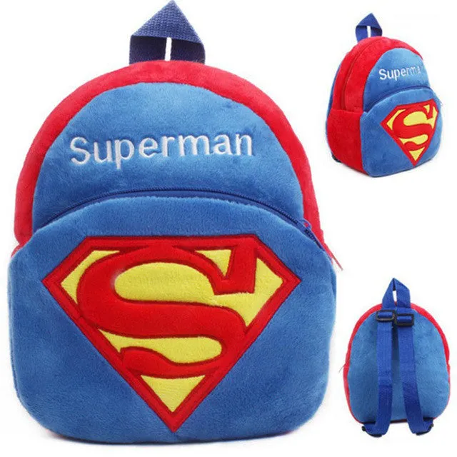 Plush Cartoon Kids School Bags For Children Girl School Backpacks For Kindergarten Baby mochila Infant School Bags Boy Backpacks