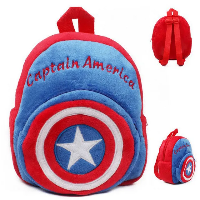 Plush Cartoon Kids School Bags For Children Girl School Backpacks For Kindergarten Baby mochila Infant School Bags Boy Backpacks