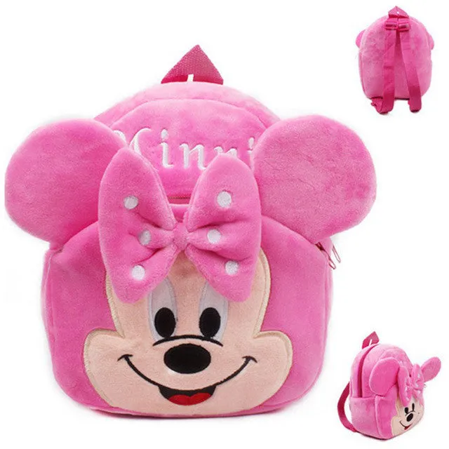 Plush Cartoon Kids School Bags For Children Girl School Backpacks For Kindergarten Baby mochila Infant School Bags Boy Backpacks