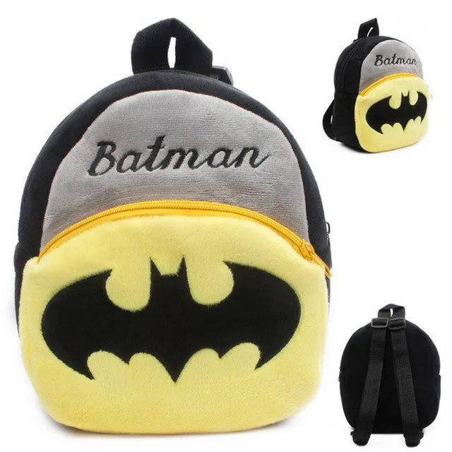 Plush Cartoon Kids School Bags For Children Girl School Backpacks For Kindergarten Baby mochila Infant School Bags Boy Backpacks