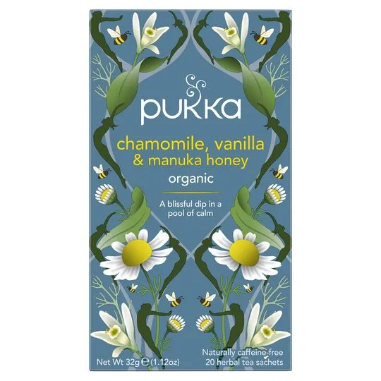 Pukka Chamomile, Vanilla & Manuka Honey 20 Bags