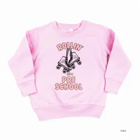 Rollerskates - Rollin' into Pre School - Child Sweater