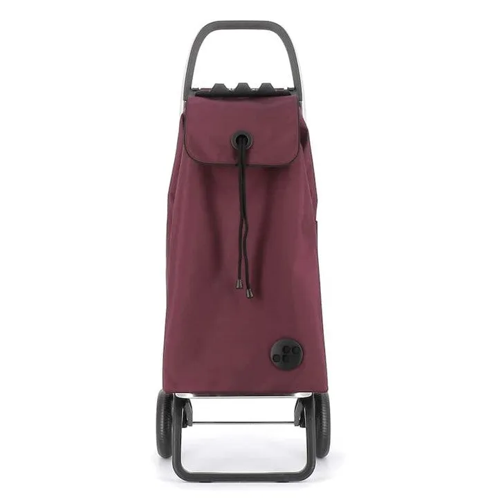 Rolser I-Max MF Logic 2 Wheel Folding Shopping Trolley - Burgundy