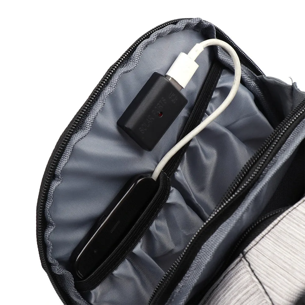 Solar Powered Ultralight Travel Backpack with USB Charging