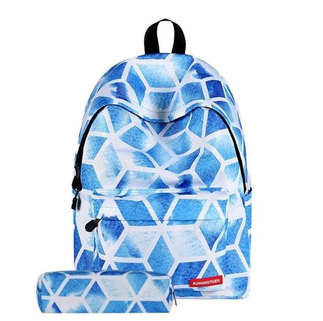 Star Universe Printing Women Backpack Children School Bags For Teenager Girls Backpacks Laptop Backpack rugtas mochila escolar