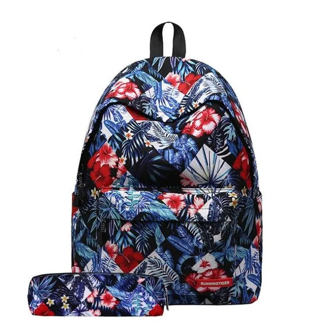 Star Universe Printing Women Backpack Children School Bags For Teenager Girls Backpacks Laptop Backpack rugtas mochila escolar