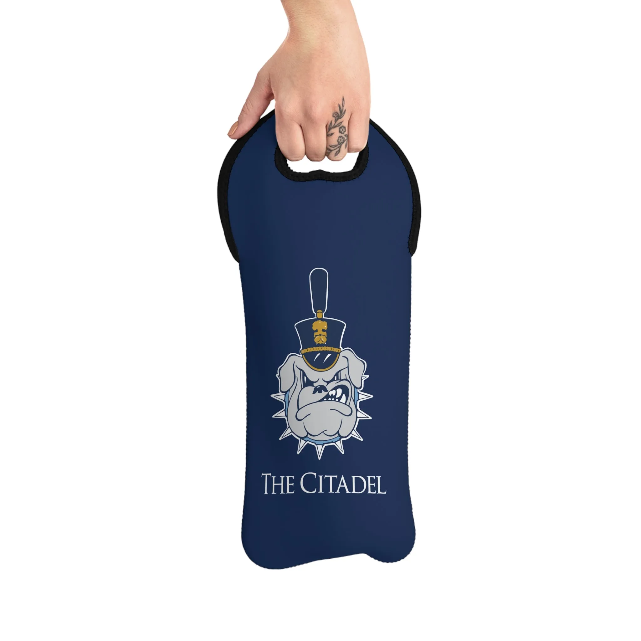 The Citadel, Spike, Wine Bottle Tote Bag