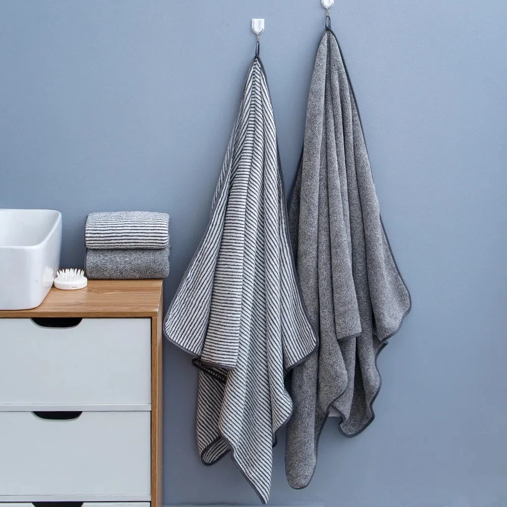 Thickened Microfiber Bath Towel – Quick-Dry, Soft & Absorbent  for Spa Beach Home