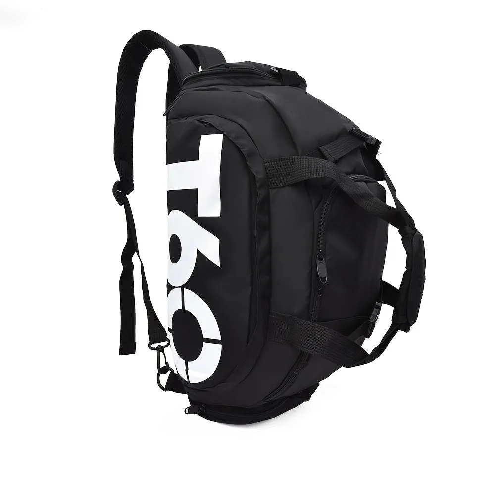 Travel in Style with High Capacity Nylon Duffle Tote Bag