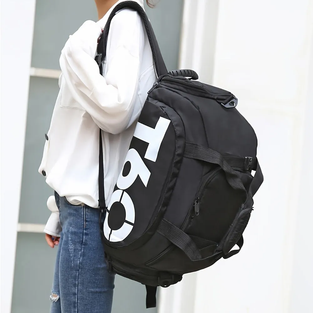 Travel in Style with High Capacity Nylon Duffle Tote Bag