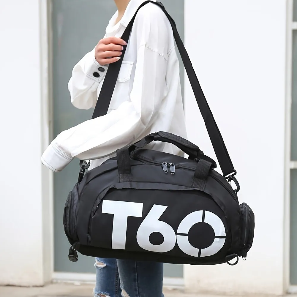 Travel in Style with High Capacity Nylon Duffle Tote Bag