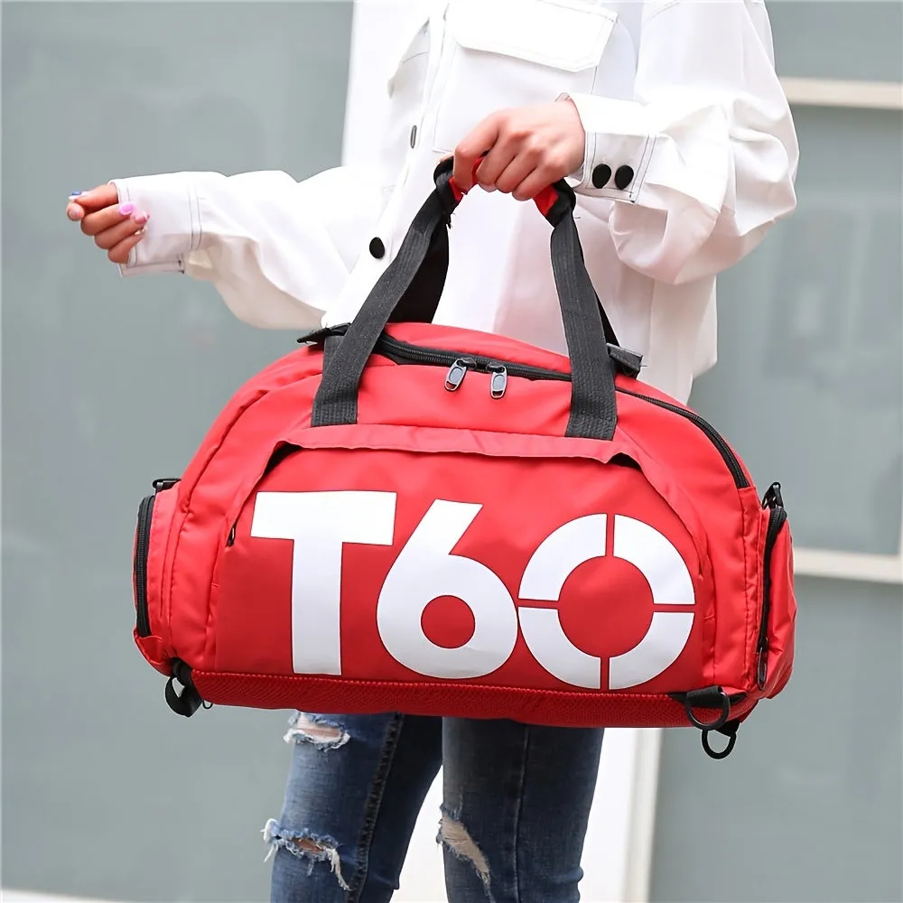 Travel in Style with High Capacity Nylon Duffle Tote Bag