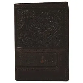 Trenditions Justin Men's Trifold Tooled Wallet