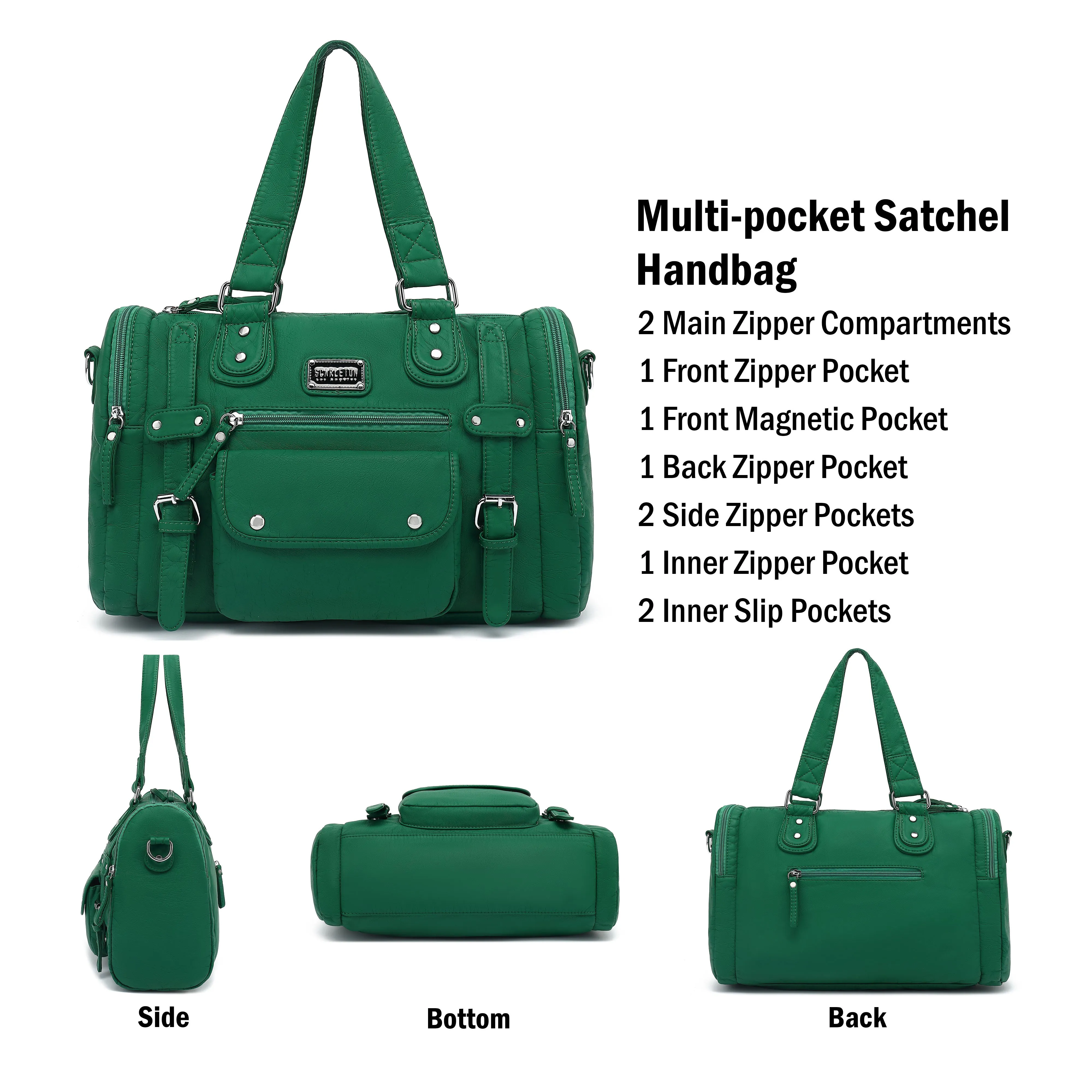 Ultra Soft Barrel Shoulder Bag H1485