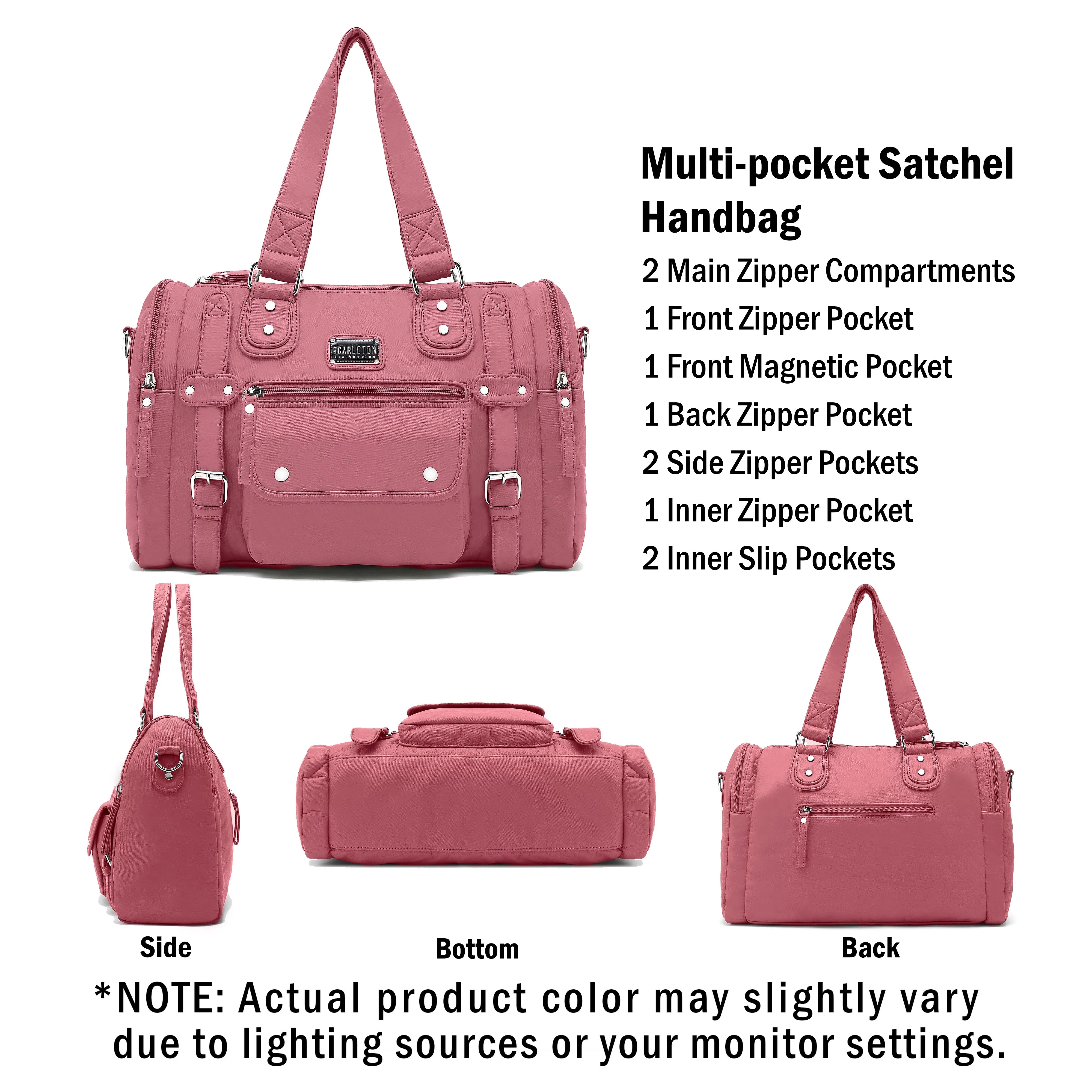 Ultra Soft Barrel Shoulder Bag H1485