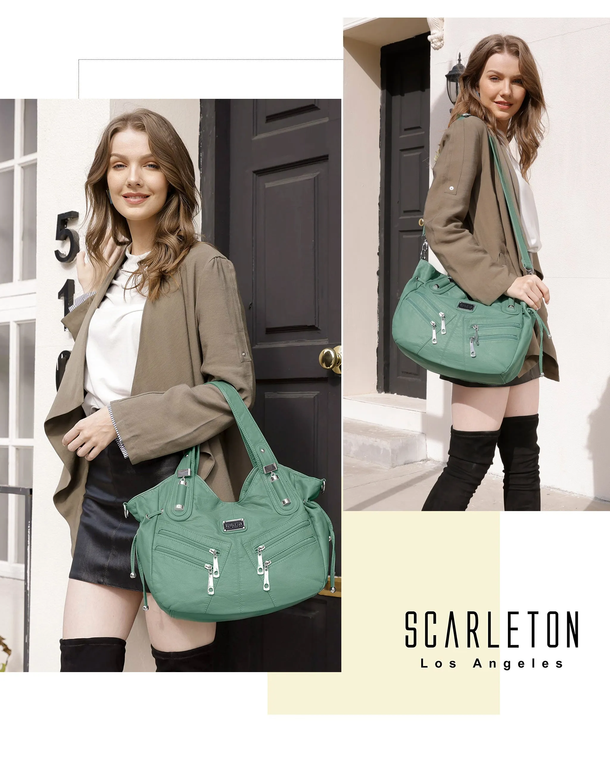 Ultra Soft Satchel Handbag H1476