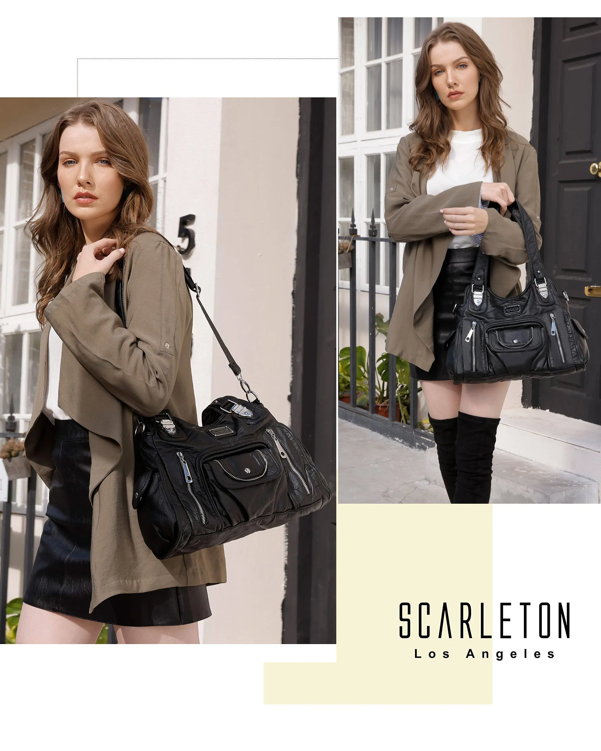 Ultra Soft Satchel Handbag H1635