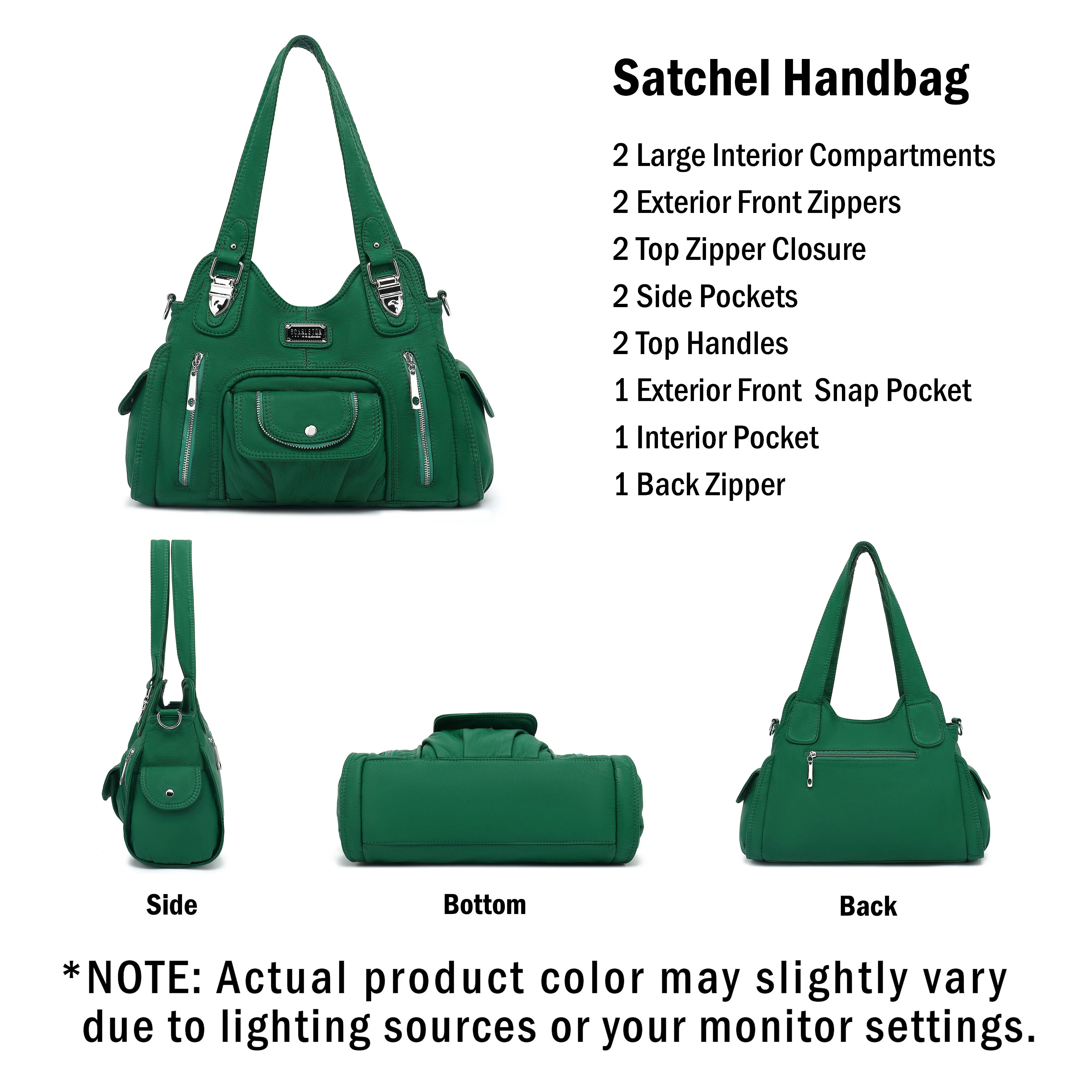 Ultra Soft Satchel Handbag H1635