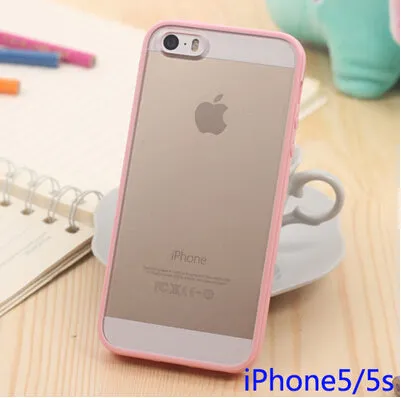 Ultra Thin Fashion Cute Candy Color Cover Bag Phone Cases For Apple Iphone 5 Case For iPhone5 5S Moblie Phone Protection Shell