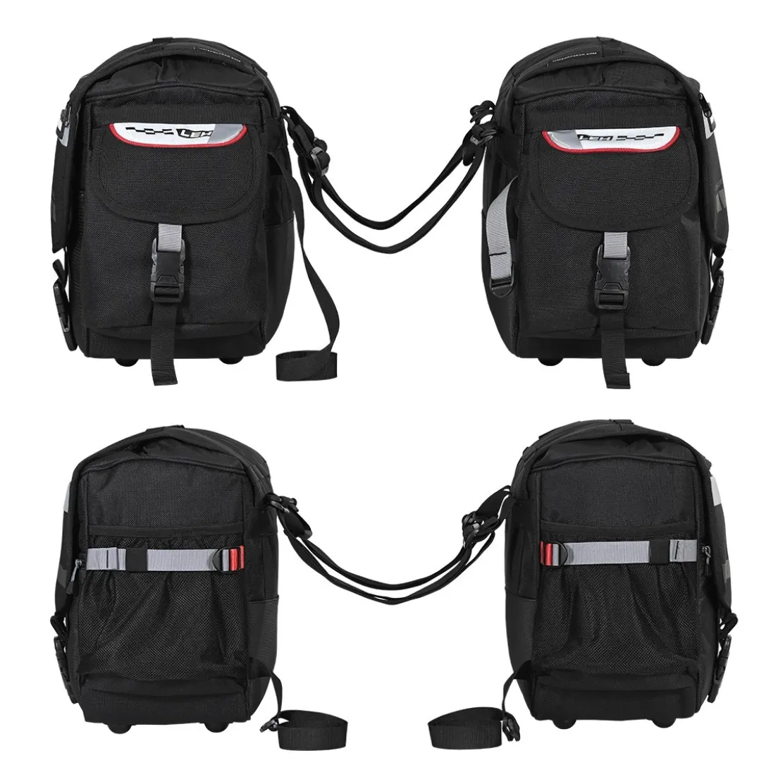 ViaTerra Leh 100% Waterproof Saddle Bag (VT-LEH-BK)