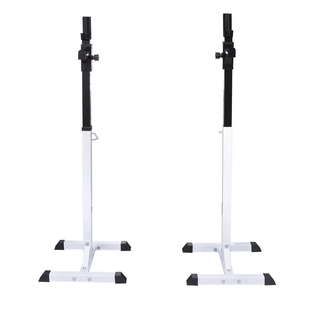 vidaXL Squat Barbell Rack Set