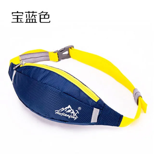 Waterproof waist pack for Men Women Fanny Pack Bum Bag Hip Money Belt travel Mobile Phone Bag