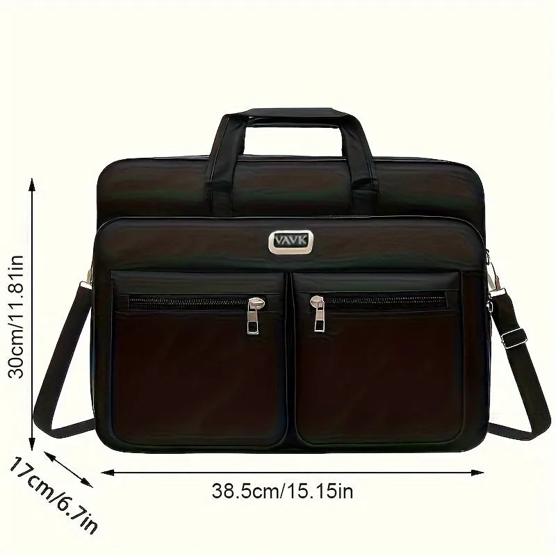 WaterRepellent Laptop Briefcase Perfect Gift for Travel or Work