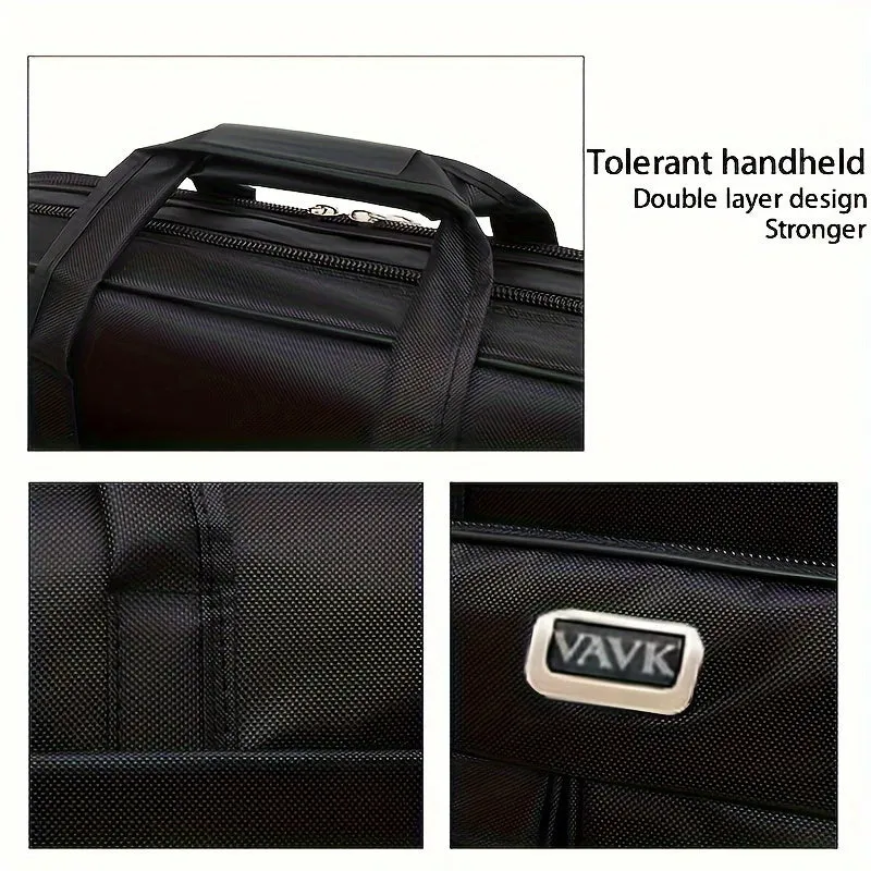 WaterRepellent Laptop Briefcase Perfect Gift for Travel or Work