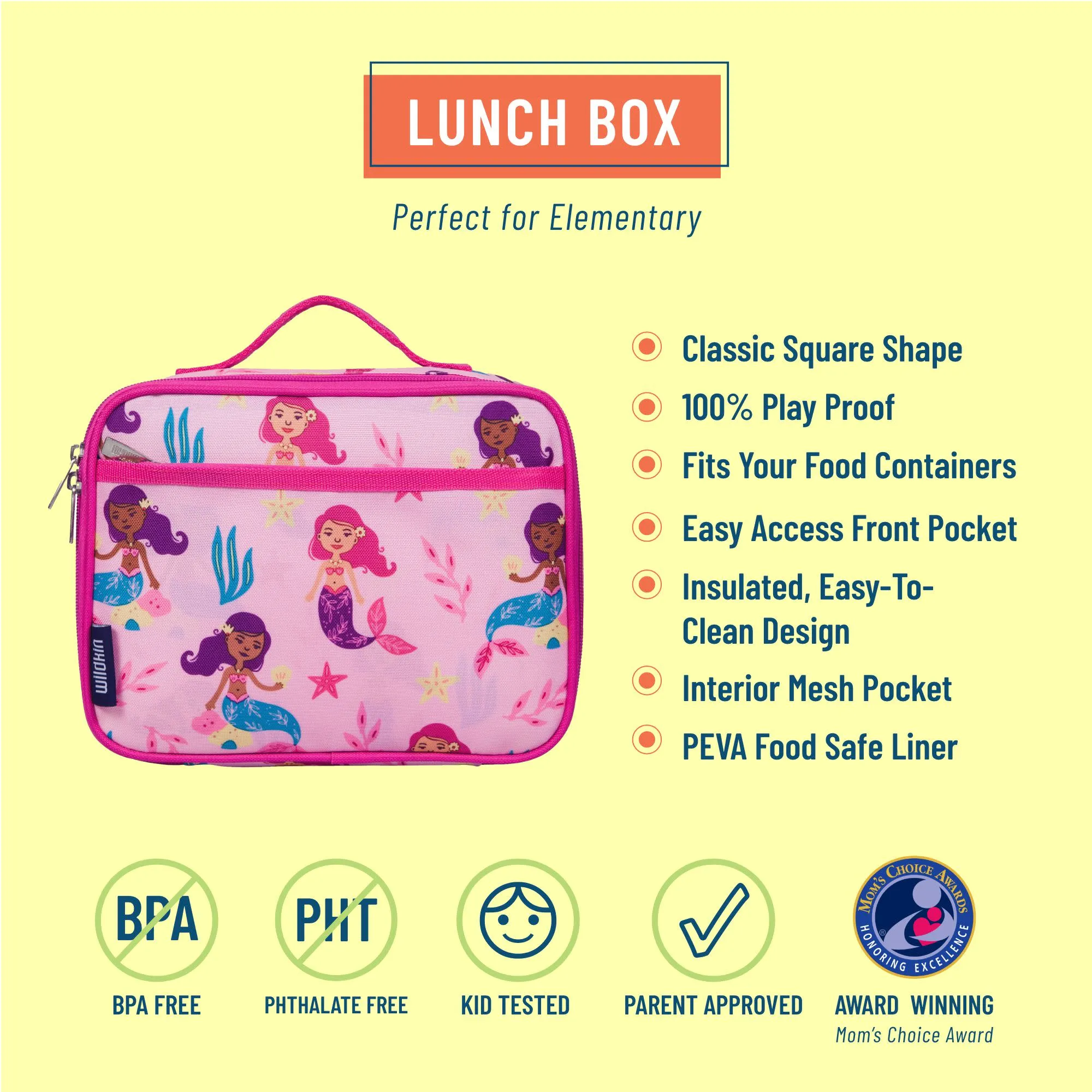 Wildkin | Lunch Box ~ Groovy Mermaids