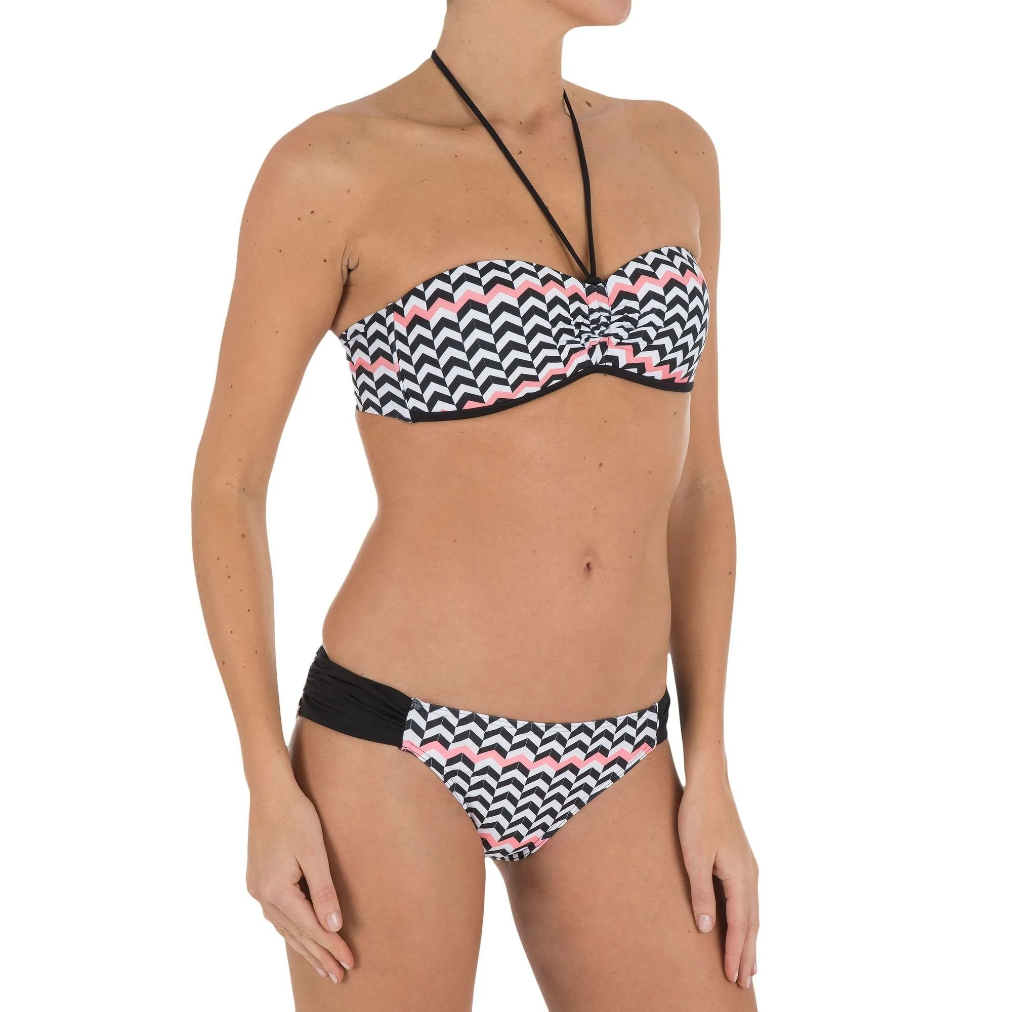 Women's Bikini Bottom With Ruched Sides Niki Zag