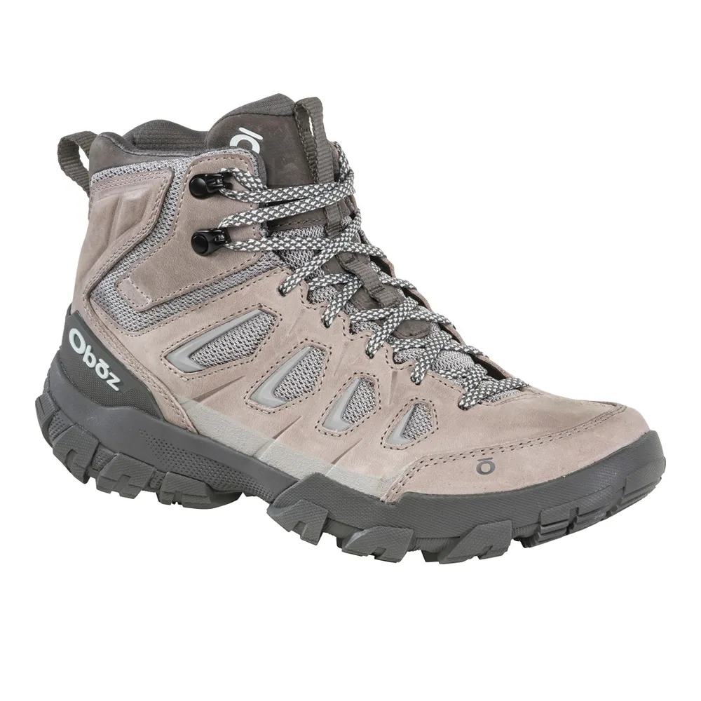 Women's Oboz Sawtooth X Mid Color: Drizzle (REGULAR & WIDE WIDTH)