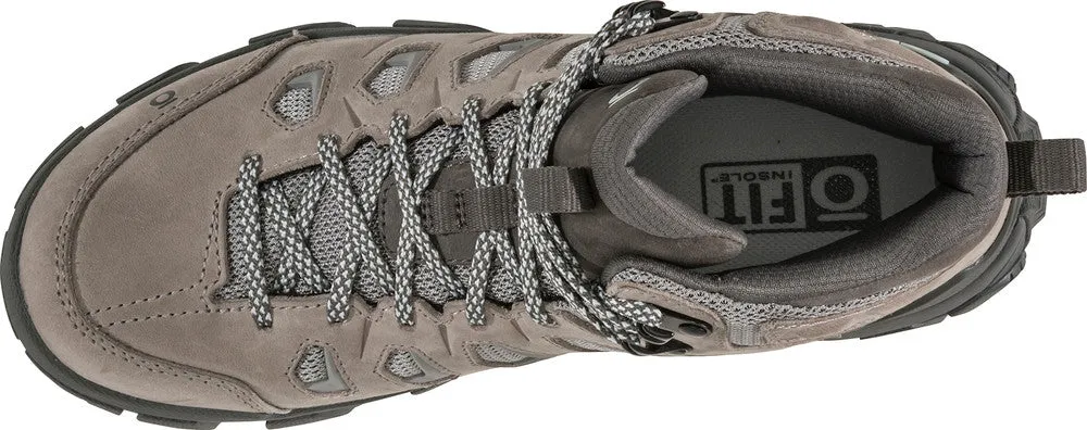 Women's Oboz Sawtooth X Mid Color: Drizzle (REGULAR & WIDE WIDTH)